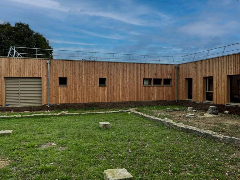 STRUCTURE BATIMENT BOIS CHARPENTE